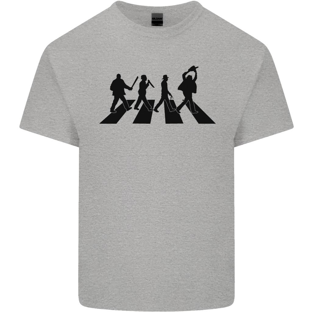 Abbey Road Killer Funny Halloween Horror Unisexs Light Cotton TShirt