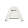 Matin Kim Unisex Jacquard Zip-Up Sweater - Trendy Autumn/Winter Style