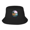 Acadia Park Maine Bar Harbor Emblem Bucket Hat Wear Designer Hat Womens Hats For The Sun Unisexs