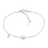 Silver Bracelet with Cubic Zirconia, Item Weight 1.76 G (2208747)