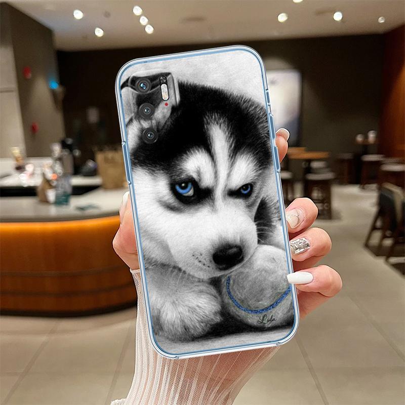 RE36 Husky Puppy Dog Phone Case for Motorola Moto G10 G20 G30 G31 G32 G34 G35 G41 G42 G50 G51 G52 G55 G60 G60S G62 G71 G72 G75