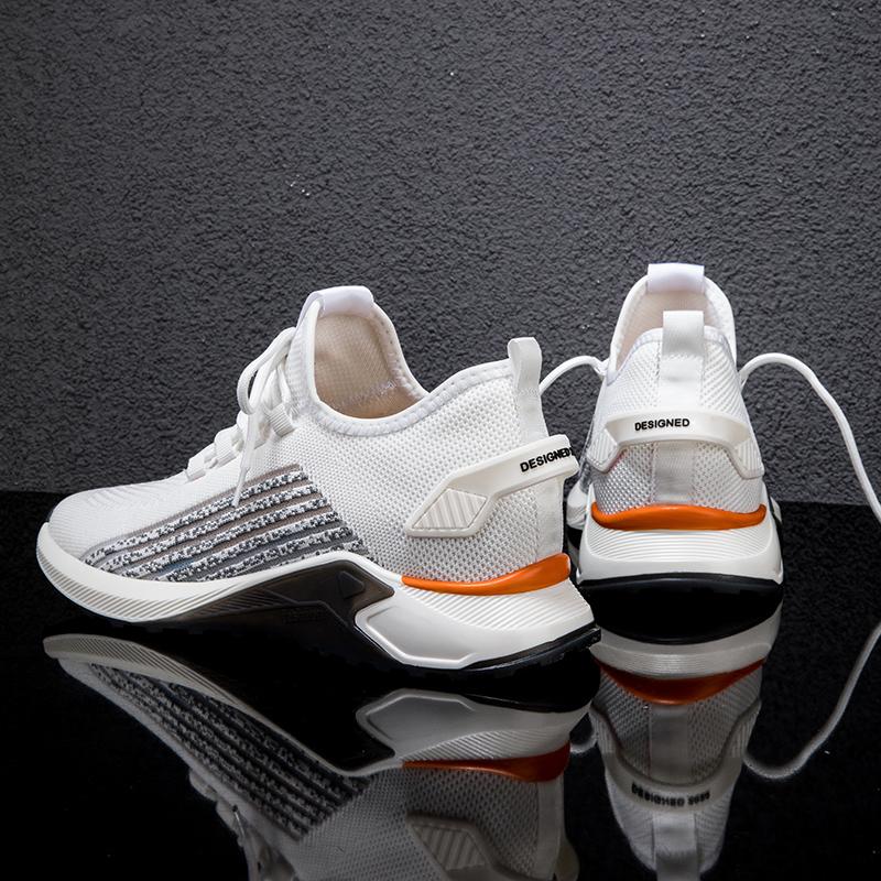 Sneakers  Man Lift Elevator Sports Height Increase Shoes Insole 7cm Leisure Fashion Men