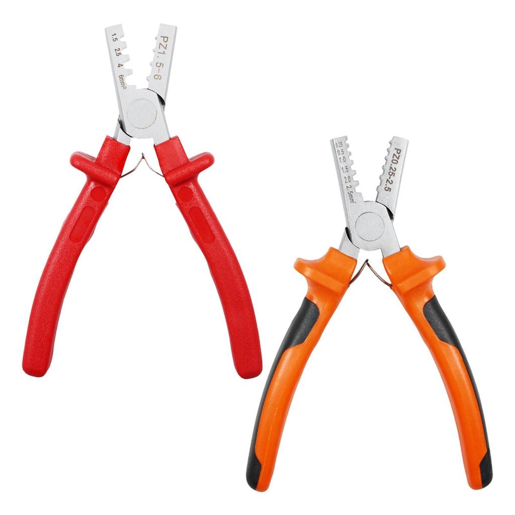 Crimpzange für Terminals Vielseitig Robust für Zuhause Industrie Arbeitsplatz