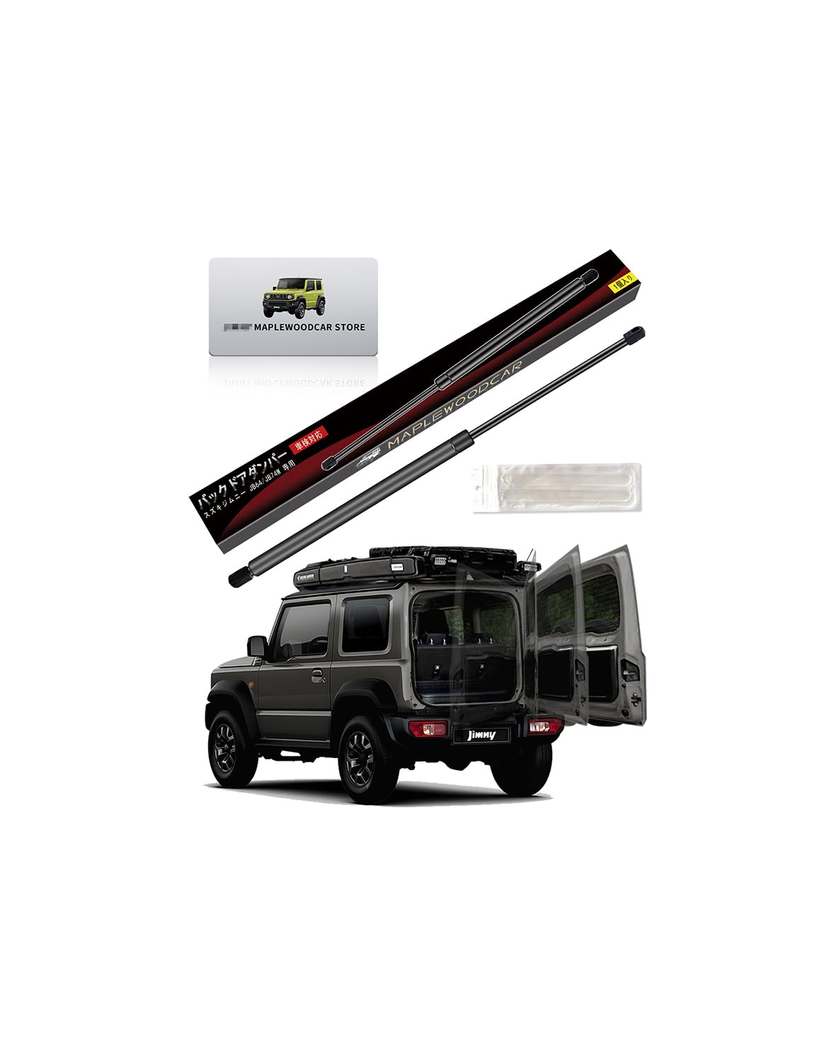 

Maplewoodcar Новинка в наличии 6 Задний амортизатор крышки багажника для Suzuki Jimny Бесплатно Бесконечно Jimny Свободная остановка Jimny Гибкая дверь Задняя дверь Дверь Перфорация Гидравлический