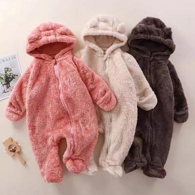 Tuta per neonato autunno inverno con cappuccio e piedini, calda copertura per mani e piedi, abbigliamento per neonati, abbigliamento per bambini, abbigliamento da casa per bambini