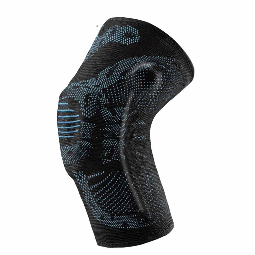 

Knee Joint Protection Knee Sleeves No-Slip Knee Pad Sport Ware Sport Knee Brace Riding M чёрный/синий