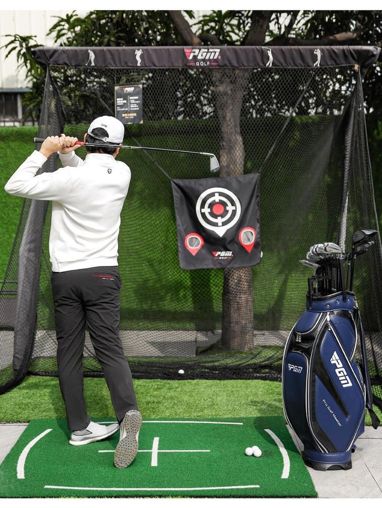 PGM Justerbar Golfklubbhållare för Nio Järnklubbor - Minskar Huvudkollisioner