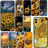 Cover for Motorola Moto G82 G20 G22 G23 G32 G8 G7 G9 Power Plus G41 G30 G71 E22 E13 E20 E32 Phone Case With Sunflower Flower