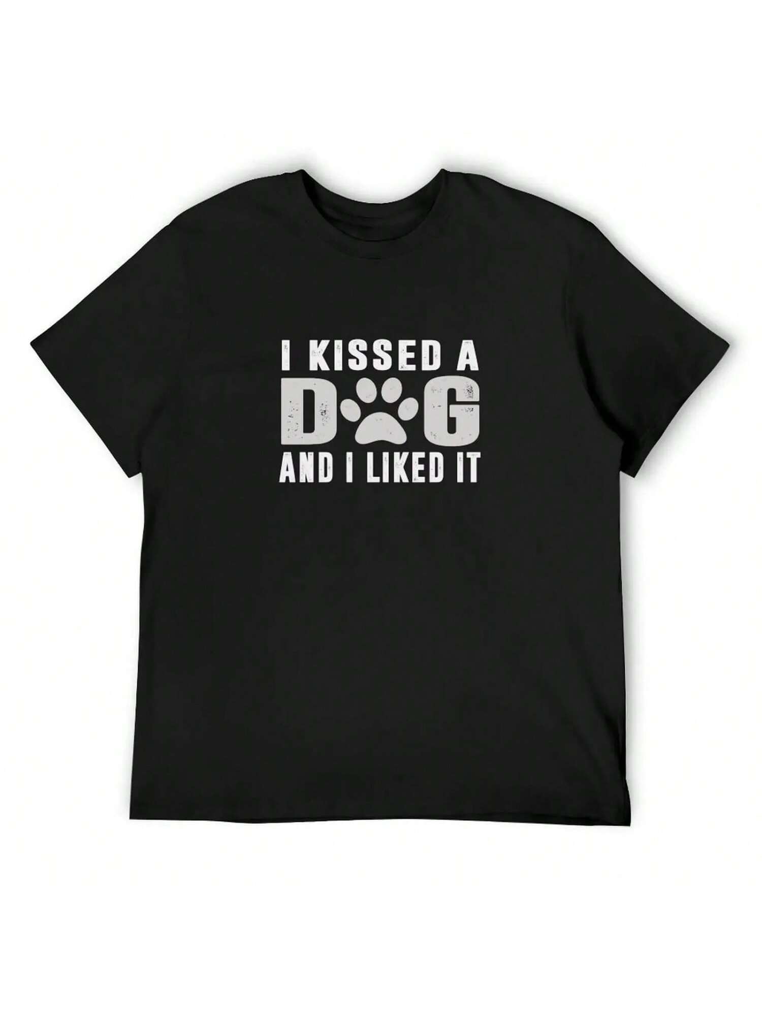 96 I Kissed A Dog And I Liked It T-Shirt Football T Shirt Boys Animal Print Funny T-Shirt Anime T Shirts unisex Clothing S разноцветный