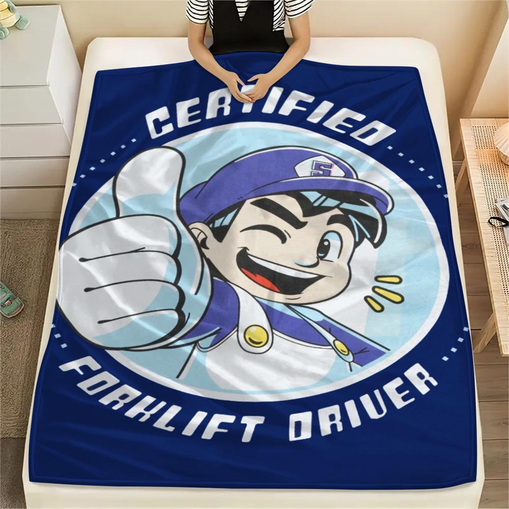 1pz Coperta in Flanella con Stampa SMG4, Alta qualità Confortevole per Tutte le Stagioni, Decorazione per la Casa, Calore e Comfort, Perfetta per Regali di Natale168