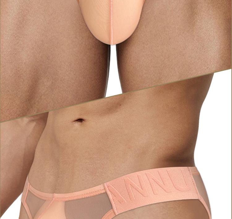 Black Series: Men's Low-Rise Ice Silk Cool Breathable Underwear - AD 786
