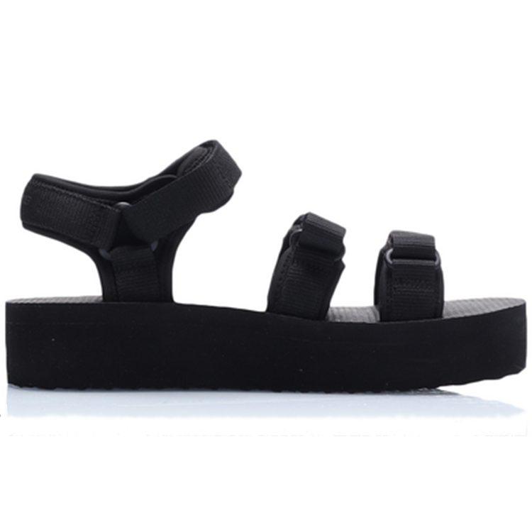 Li Ning Rutschfeste Abriebfeste Sportsandalen Damen Schwarz AGUP008-2
