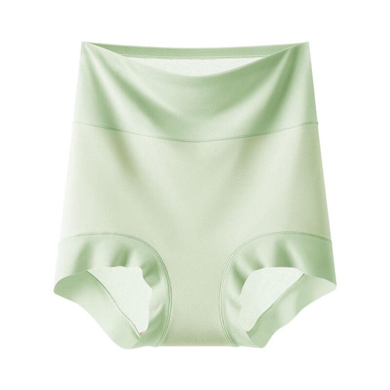 Women's High-Waist Postpartum C-Section Recovery Seamless Ice Silk Panties