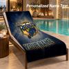 Custom Text Leeds Rhinos Print Beach Towel Large Towel For Home Bathroom Beach