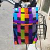 Bicycle Storage Bag Detachable Front Handlebar Basket Large Capacity Waterproof Pocket for Commuting Cycling