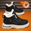 High-top Martin boots men's shoes winter velvet tooling shoes men's trend versatile thick-soled thickened warm cotton shoes short boots