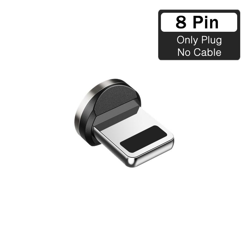 ROCK Magnetic USB Cable For iPhone Charger 540 Degree Rotate USB Type C Cable For Xiaomi Samsung Magnet Charge Micro USB Cable