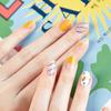 Vibrant Pop Nail Stickers 24pcs | Self-Adhesive Strips, Rainbow &Neon Mix, Quick 5-Min Manicure