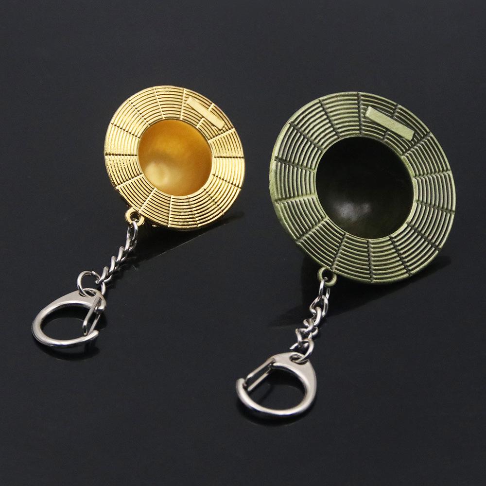 Anime One Piece Luffy Straw Hat Keychain Pendant