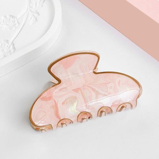 Hair Claw for Women, Smooth Rounded Edges Hair Clip, Anti-slip Teeth Back Head Hair Clip, No Hair Damage Versatile for Long Short Hair Daily Use