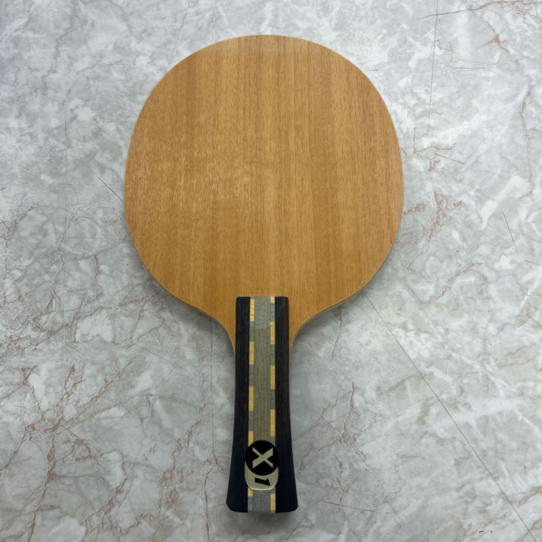 Used Yasaka X-1 Table Tennis Racket Wooden FL Grip