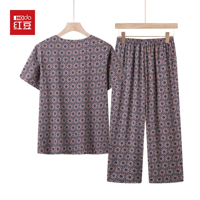Hodo Women s Summer Cotton Two-Piece Set 3XL