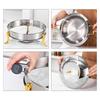 Chafing Dish Buffet Set Servers and Warmers Round Chafers for Catering W/ Lid Party
