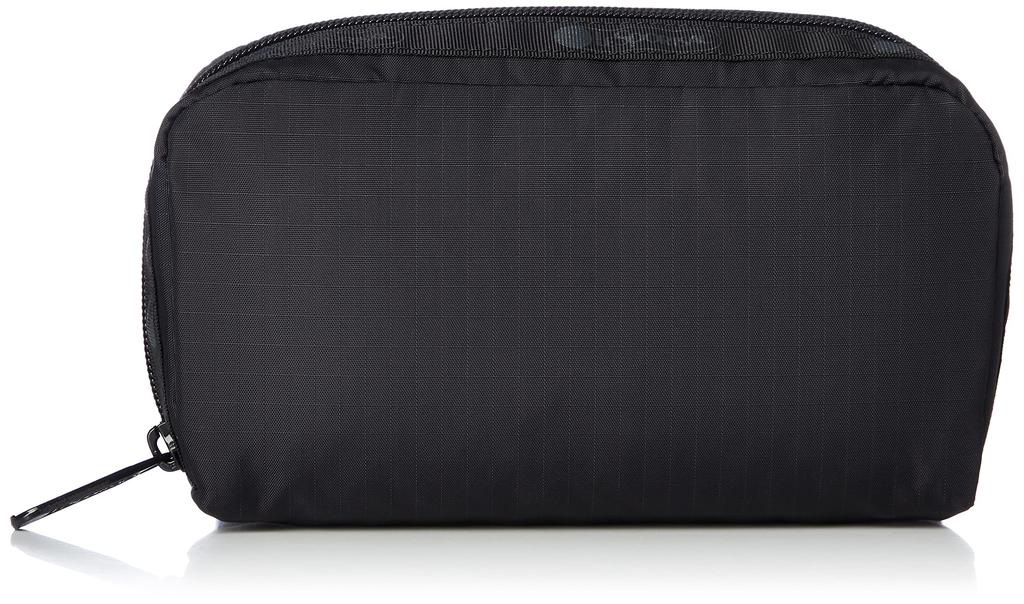 LeSportsac Official Rectangular Cosmetic Recycled Black JP Pouch/6511