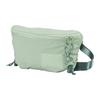 The North Face 3L Never Stop Vintage Logo Patch Soft Satin Webbing Shoulder Crossbody Outdoor Bag Women bags Light-Green NF0A81DUKIH