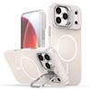 Metal Lens Stand Magnetic For Magsafe Phone Case For iPhone 17 Pro Max Air 16 Plus 15 14 13 12 11 Silicone Wireless Charge Cover