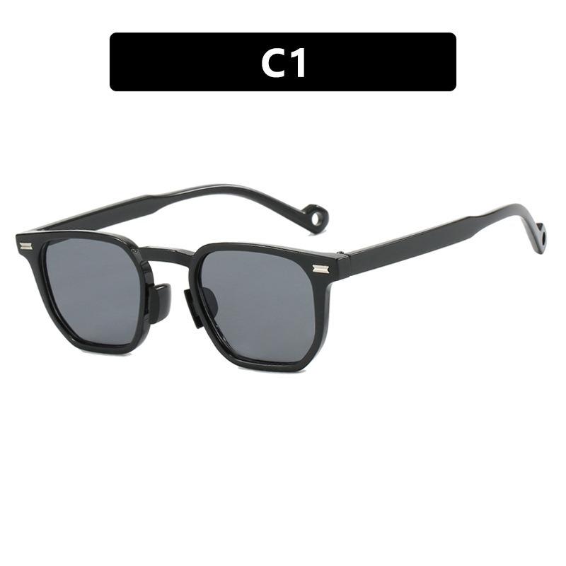 

Simple Fashion Square Sunglasses Women Men Vintage Trend Classic Sun Glasses Commute Shopping Glasses C1