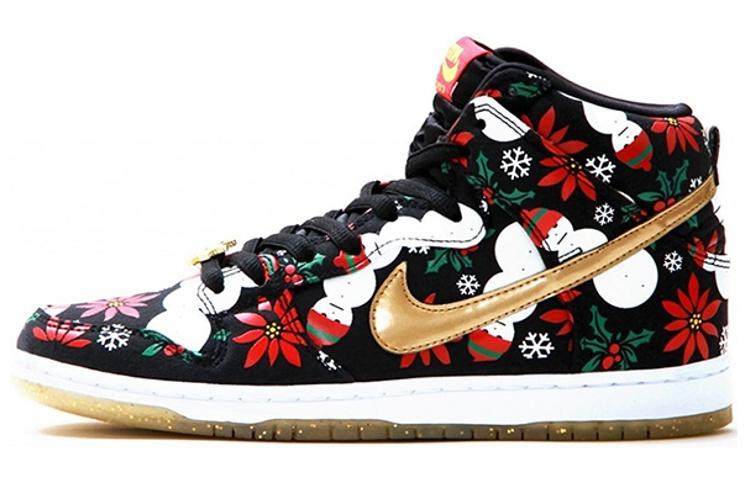 

Nike Sb Dunk High Concepts Ugly Christmas Sweater Black 635525-006 41