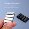 Mini Magnetic Metal Fidget Push Card Slider Fingertip Gyro Portable Sensory Toy Perfect Birthday Gift for Teens