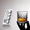 ZISIZ Whiskey and Beer Glass Set with Ice Cubes