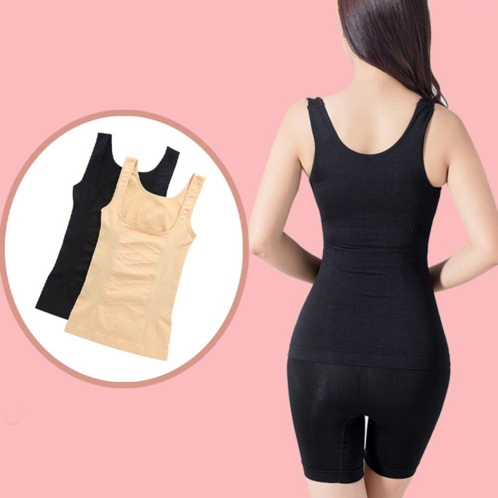 Seamless Tummy Control Shapewear Vest Corset Slimming Body Shapers Women's Waist Trainer  Yoga