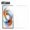 RURIHAI 10 bucăți pentru ZTE Nubia Z70 Ultra ecran protector 0.26 mm 2.5D folie de sticlă cu silicon de înaltă calitate din aluminiu