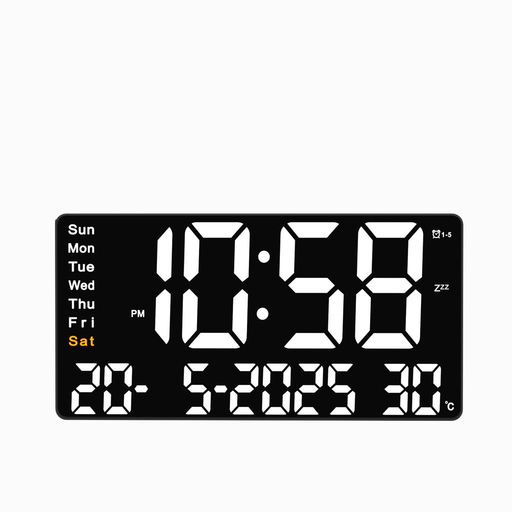 Minimalist Creative LED Electronic Alarm Clock, Hot Selling Small Desk Clock, Home Decorative Ornament 2204