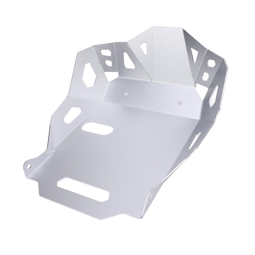 Motorcycle Engine Skid Plate Effective Protection Aluminum Alloy Engine Chassis Guard for 800DE 2023 2024 Silver