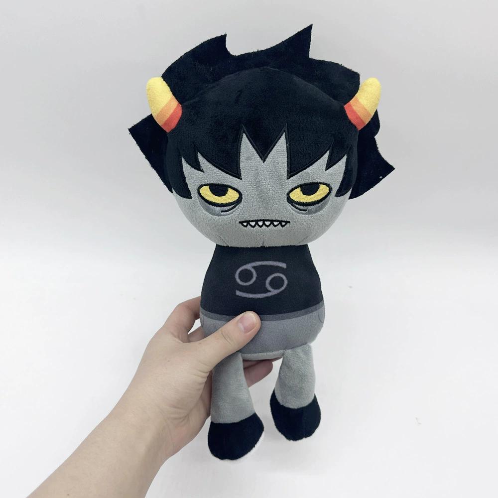 Homestuck John Egbert Plush Toy Cute Armless Boy With White Clothes Black Hair Stuffed Doll Pillow Toy For Kid Gifts
