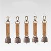 62KD Vintage Metal Bells Keychain Pet Pendant Outdoor Wind Chimes Charm Jewelry Gift