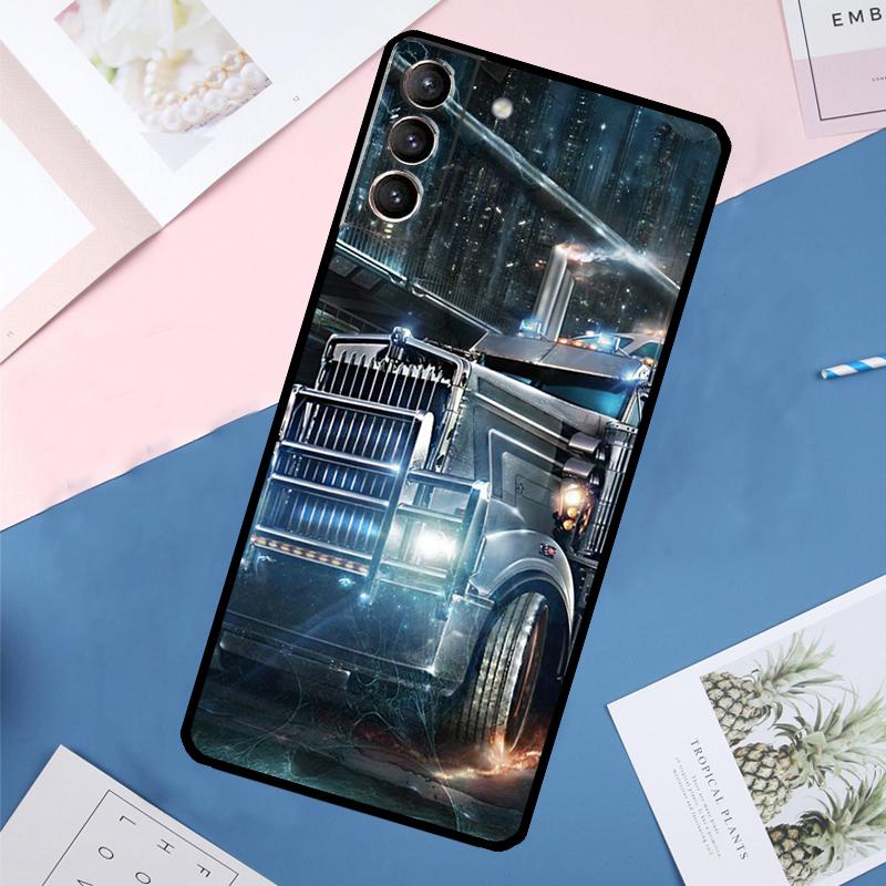 Cool Heavy Truck Car Case For Samsung Galaxy S24 Ultra S21 S22 S23 S25 Ultra S9 S10 Plus S20 FE S25 FE Back Cover