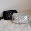 IELGY Ladies Messenger Bag Korean Version Fashion Diamond Small Square Bag