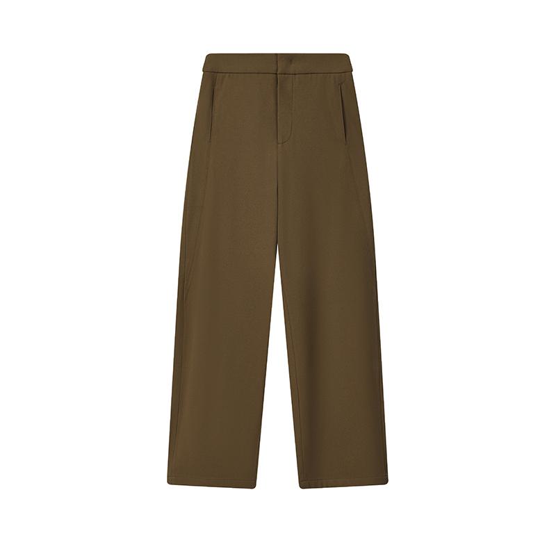 

Fila Изумрудный Модный Простой Классический Универсальный Удобный Свободный Тканый Повседневные Брюки Женские брюки Коричневый F11W544803FBN XL