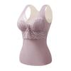 Women's Lace Wool Silk Heated Seamless Slimming Vest