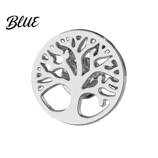Clothing Accessory Hollow Tree Brooch Pin for Women Zinc Alloy