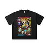260 GSM Double Yarn 32 Count 100% Cotton Dragon Ball V62 Print Unisex Heavy Cotton T Shirt