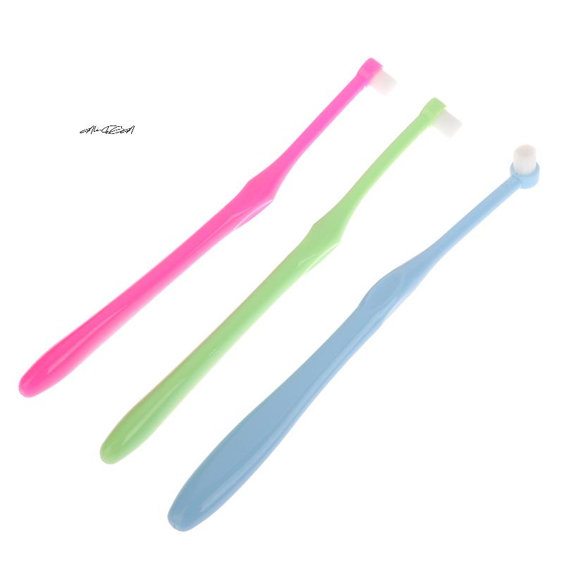 Orthodontic Interdental Brush Single-Beam Soft Toothbrush for Teeth Cleaning Small Head Soft Hair Oral Care Tool for Adults