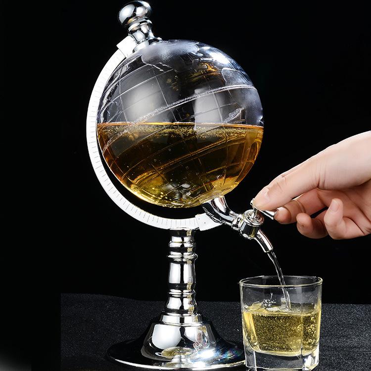 Large-capacity wine cannon globe wine dispenser barware draft beer machine water dispenser beer tower large cup barrel packing L белый
