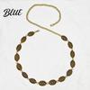 Women Adjustable Waist Strap Chain Bohemia Style Denim Belt Alloy