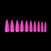 Full Style Acrylic UV Gel DIY Long Stiletto Fake Nails False Nail Tips Beauty Tools